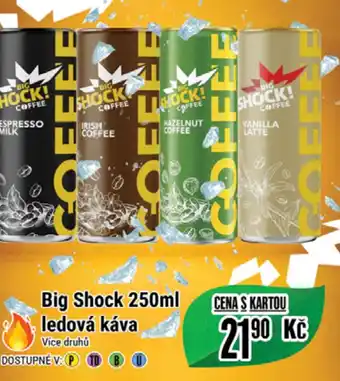 Tamda Foods Big Shock ledová káva nabídka