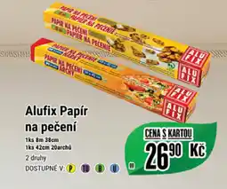 Tamda Foods Alufix Papír na pečení nabídka