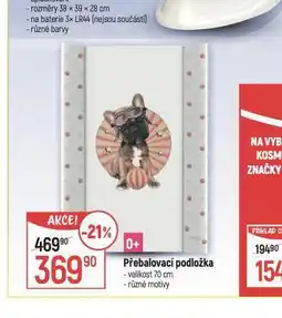 Přebalovací podložka