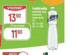 Globus Poděbradka ochucená nabídka