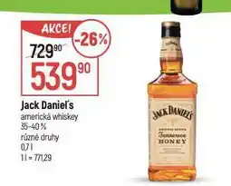 Globus Jack daniel´s nabídka