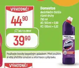 Globus Domestos dezinfekční čistič nabídka