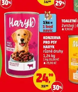 Penny Market Haryk konzerva pro psy nabídka