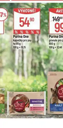 Globus Purina one kapsičky pro psy nabídka