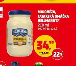 Penny Market Hellmann´s tatarská omáčka, majonéza nabídka