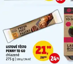 Penny Market Listové těsto penny to go nabídka
