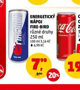 Penny Market Fire-bird energetický nápoj nabídka