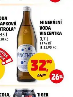 Penny Market Vincentka minerální voda nabídka