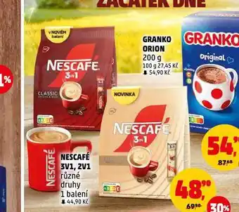 Penny Market Nescafé 3v1, 2v1 nabídka