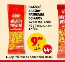 Penny Market Pražené arašídy naturalia do kapsy nabídka