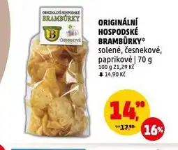 Penny Market Originální hospodské brambůrky nabídka