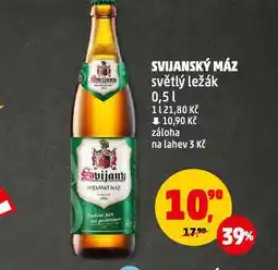 Penny Market Pivo svijanský máz nabídka