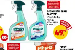 Penny Market Sanytol dezinfekční sprej nabídka