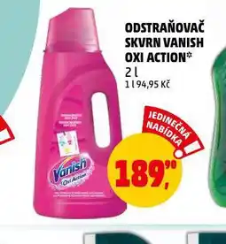 Penny Market Vanish oxi action odstraňovač skvrn nabídka