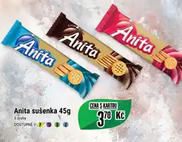 Tamda Foods Anita sušenka nabídka