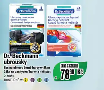 Tamda Foods Dr. Beckmann ubrousky nabídka