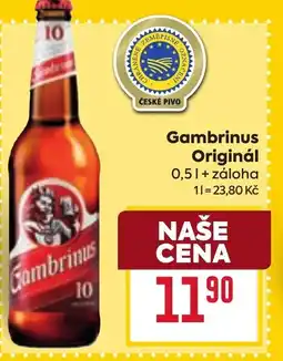 Billa Gambrinus Originál nabídka