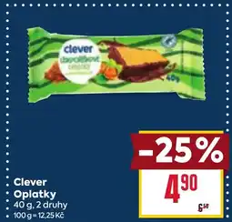 Billa Clever Oplatky nabídka