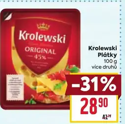 Billa Krolewski Plátky nabídka
