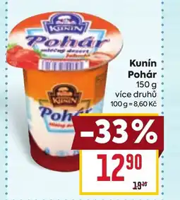 Billa Kunín Pohár nabídka
