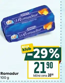 Billa Romadur nabídka