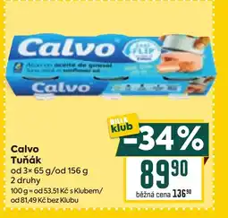 Billa Calvo Tuňák nabídka