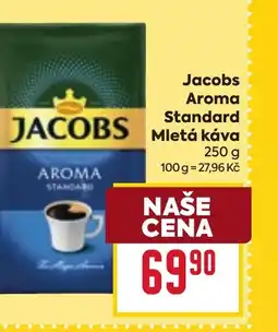 Billa Jacobs Aroma Standard Mletá káva nabídka