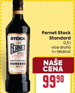 Billa Fernet Stock Standard nabídka