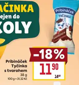 Billa Pribináček Tyčinka s tvarohem nabídka