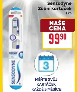 Billa Sensodyne Zubní kartáček nabídka