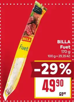 Billa BILLA Fuet nabídka