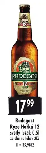 Qanto Radegast Ryze Hořká 12 nabídka