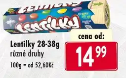 Qanto Lentilky nabídka