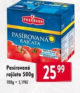 Qanto Pasírovaná rajčata nabídka