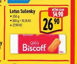 Albert Lotus sušenky nabídka