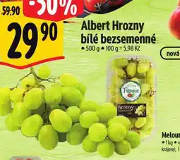 Albert Hrozny bílé bezsemenné nabídka