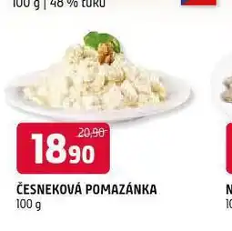 Terno Česneková pomazánka nabídka