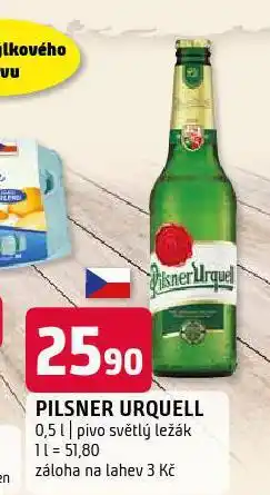 Terno Pivo pilsner urquell nabídka