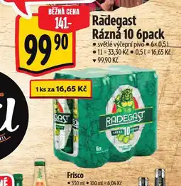 Albert Pivo radegast rázná 10 nabídka