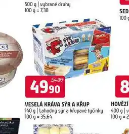 Terno Veselá kráva sýr a křup nabídka