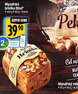 Albert Mlynářská brioška žitná nabídka