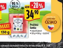 Albert Pražská šunka nabídka