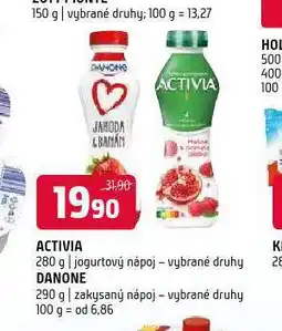 Terno Danone zakysaný nápoj nabídka