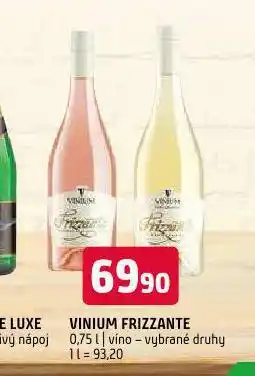 Terno Vinium frizzante nabídka