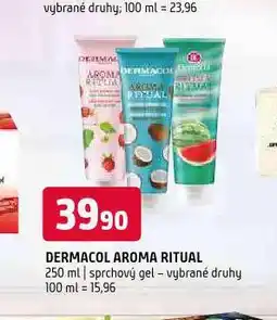 Terno Dermacol sprchový gel nabídka