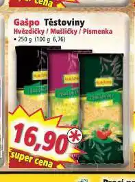 Norma Gašpo těstoviny nabídka