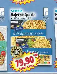 Norma Settele vaječné špecle nabídka