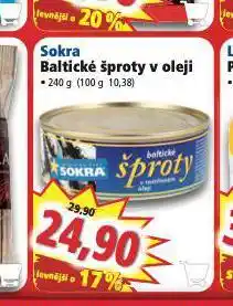 Norma Sokra baltické šproty nabídka