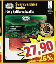 Norma Schwarzwaldská šunka nabídka