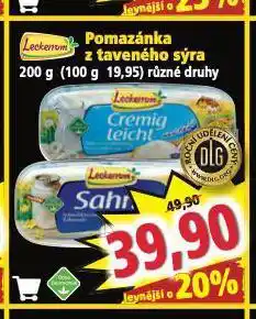 Norma Pomazánka z taveného sýra nabídka